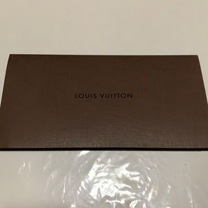 Louis Vuitton receipt envelope 5